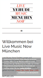 Mobile Screenshot of livemusicnow-muenchen.de